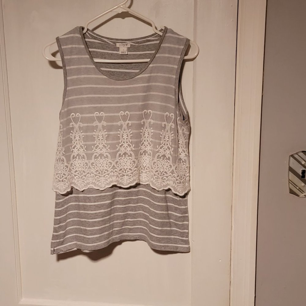 J Crew Sleeveless Top, Size, Small